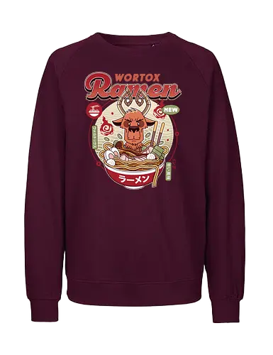 Wortox Vintage Ramen - survive, survival, wortox, ramen, dont starve, dont starve together, beefalo wool, wilson, chester, wendy, indie game, gamer, gaming, video games, abigail - Fairtrade Sweatshirt