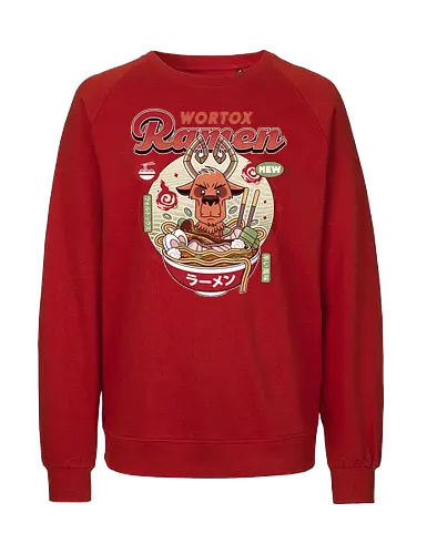 Wortox Vintage Ramen - survive, survival, wortox, ramen, dont starve, dont starve together, beefalo wool, wilson, chester, wendy, indie game, gamer, gaming, video games, abigail - Fairtrade Sweatshirt