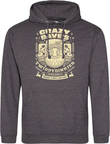 Crazy Dave Emblem Grunge