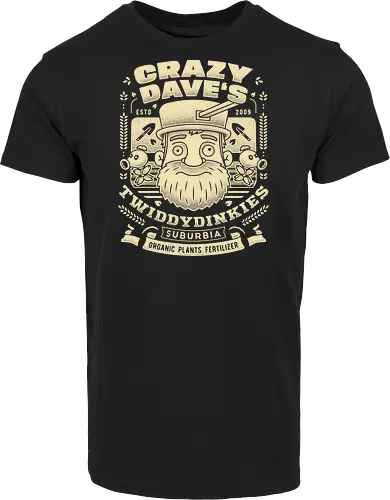 Crazy Dave Emblem Grunge