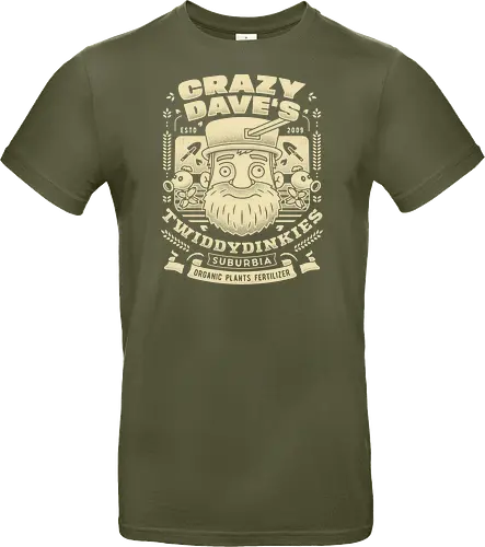 Crazy Dave Emblem Grunge