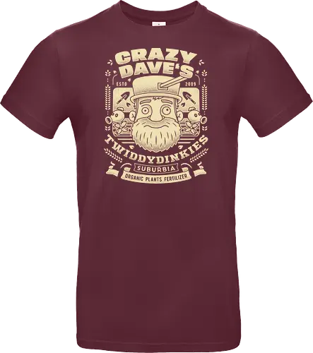 Crazy Dave Emblem Grunge