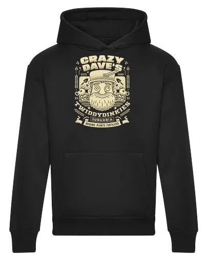 Crazy Dave Emblem Grunge