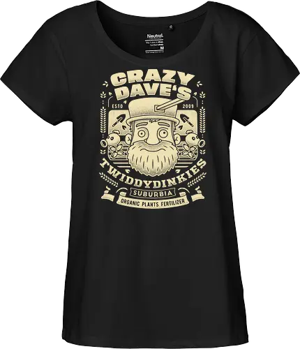 Crazy Dave Emblem Grunge