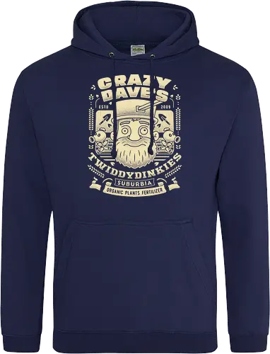 Crazy Dave Emblem Grunge