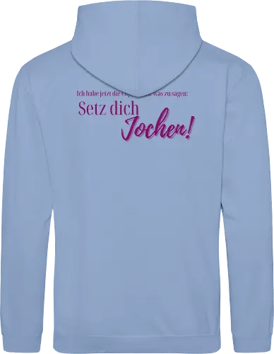 Setz dich Jochen-Rückendruck