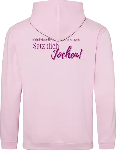 Setz dich Jochen-Rückendruck