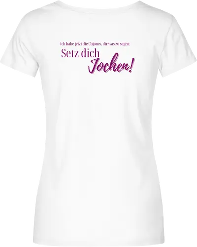 Setz dich Jochen-Rückendruck