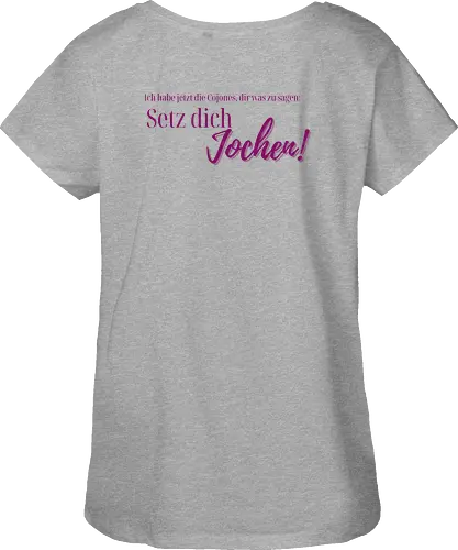 Setz dich Jochen-Rückendruck