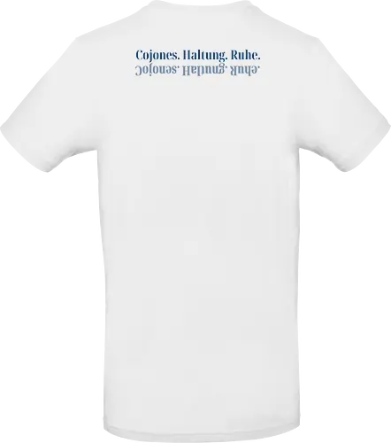 Cojones.Haltung.Ruhe. - Rückendruck