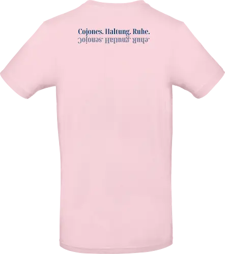Cojones.Haltung.Ruhe. - Rückendruck
