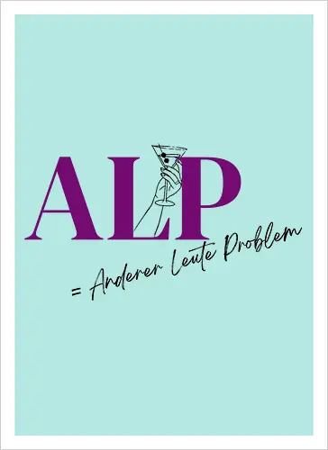 ALP Anderer Leute Problem-Frontdruck Brust 