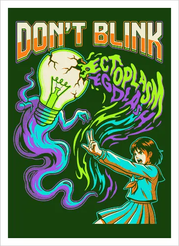 Retro Paranormal Anime Girl