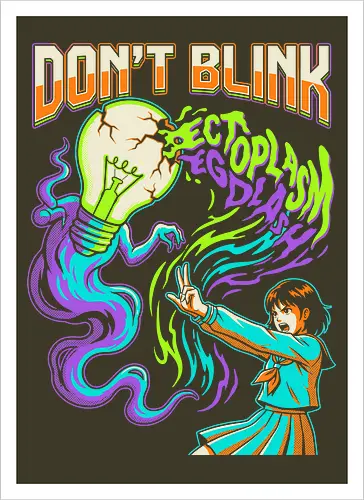 Retro Paranormal Anime Girl