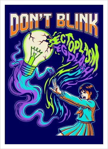 Retro Paranormal Anime Girl