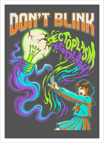 Retro Paranormal Anime Girl
