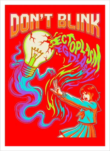 Retro Paranormal Anime Girl