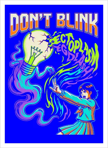 Retro Paranormal Anime Girl