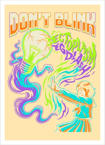 Retro Paranormal Anime Girl