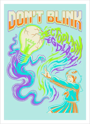 Retro Paranormal Anime Girl