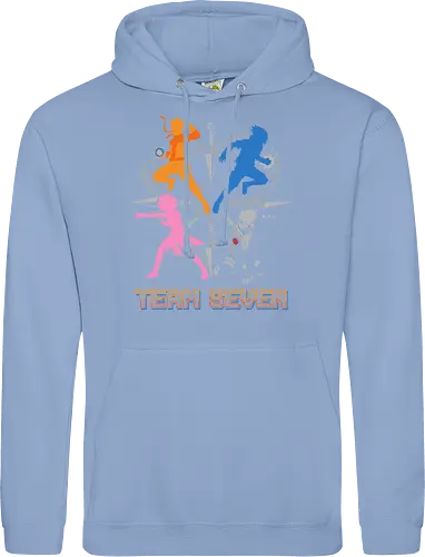 Team Seven Retro Minimalist Ninja Squad