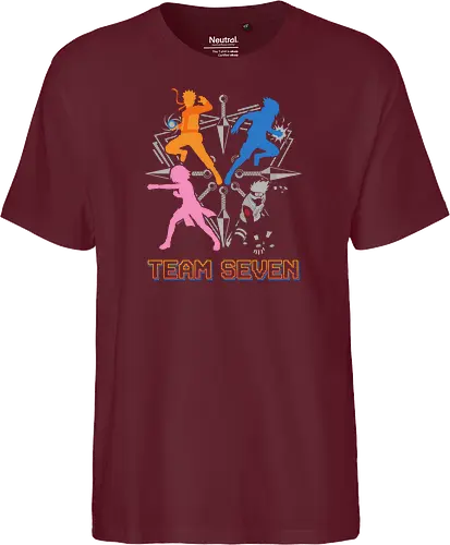 Team Seven Retro Minimalist Ninja Squad