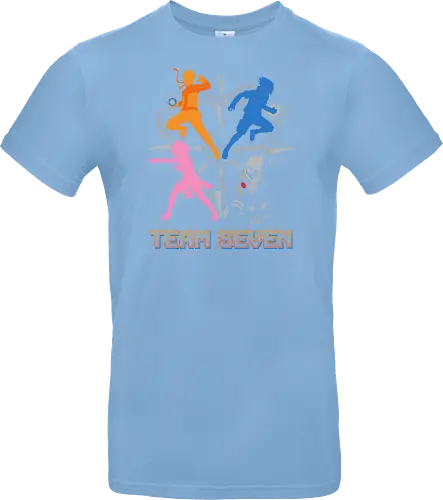 Team Seven Retro Minimalist Ninja Squad