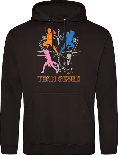 Team Seven Retro Minimalist Ninja Squad