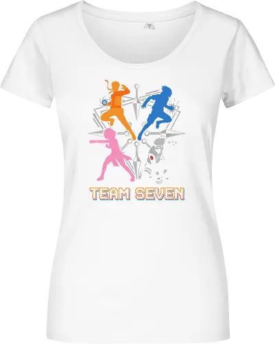 Team Seven Retro Minimalist Ninja Squad