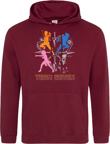 Team Seven Retro Minimalist Ninja Squad