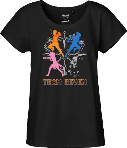 Team Seven Retro Minimalist Ninja Squad