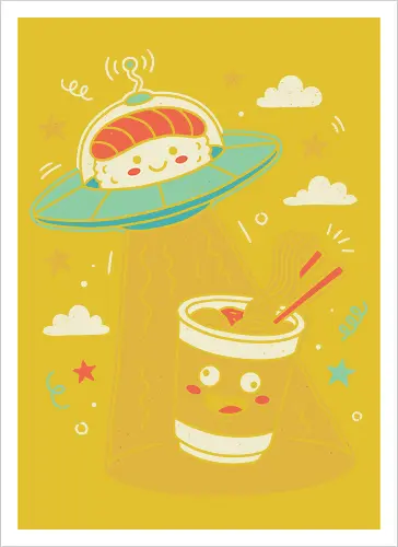 Sushi UFO Abduction