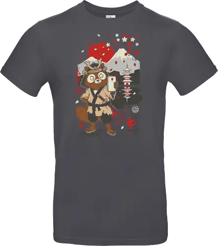 Tanuki Samurai Selfie