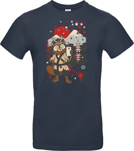 Tanuki Samurai Selfie