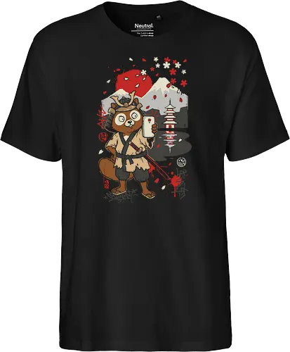 Tanuki Samurai Selfie