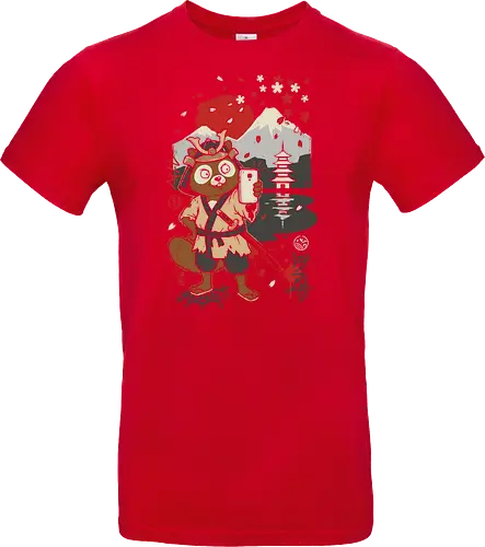 Tanuki Samurai Selfie