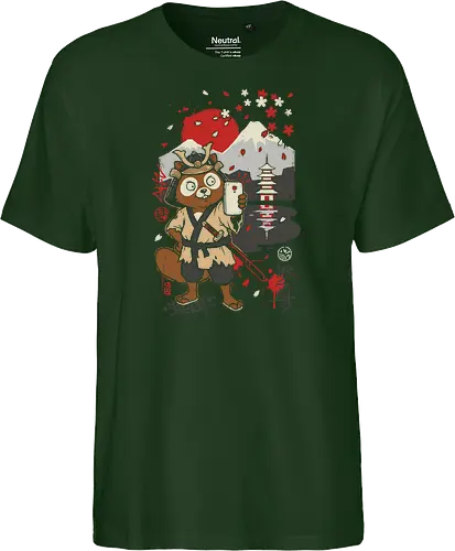 Tanuki Samurai Selfie