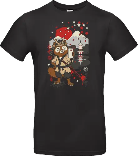 Tanuki Samurai Selfie