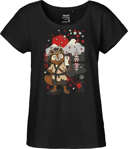 Tanuki Samurai Selfie