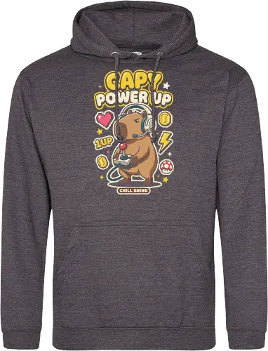 Gamer Capybara Retro 8-Bit Pixel Art Graphic