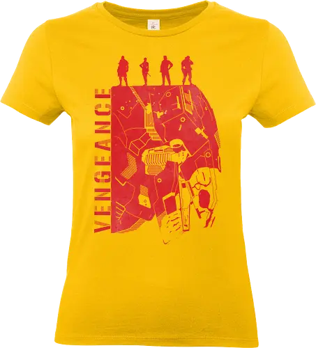 Vengeance - Metal Gear Rising Revengeance - jack the ripper, minimalistische kunst, metal gear revengeance, metal gear rising t-shirt, raiden cyborg ninja, vengeance, gamer kleidung, metal gear solid, platinum games, hack and slash, teetan, konami, jetstream sam, cyborg krieger, blade mode - Standard T-Shirt (Women)