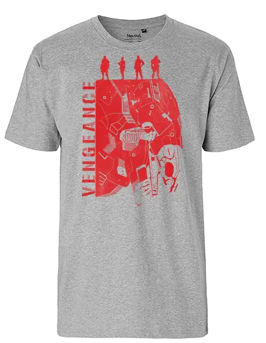 Vengeance - Metal Gear Rising Revengeance - jack the ripper, minimalistische kunst, metal gear revengeance, metal gear rising t-shirt, raiden cyborg ninja, vengeance, gamer kleidung, metal gear solid, platinum games, hack and slash, teetan, konami, jetstream sam, cyborg krieger, blade mode - Fairtrade T-Shirt