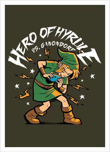 Hero Game Music Comic