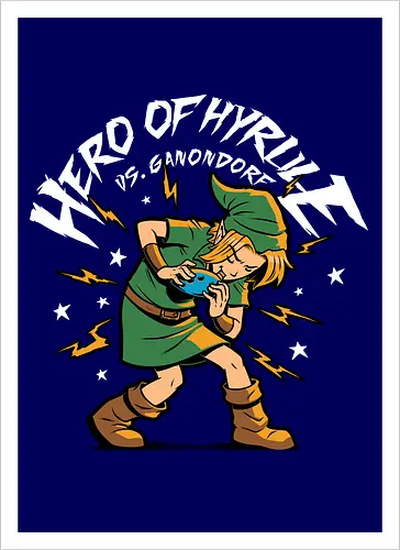 Hero Game Music Comic