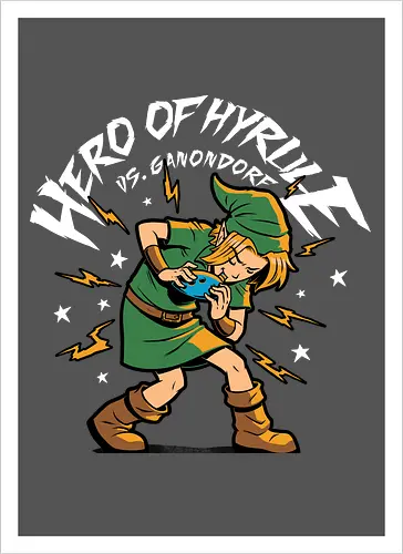 Hero Game Music Comic