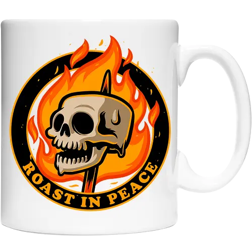 Marshmallow Skull Fire 