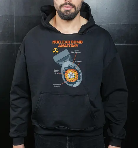 Nuclear Bomb Anatomy Cat Parody