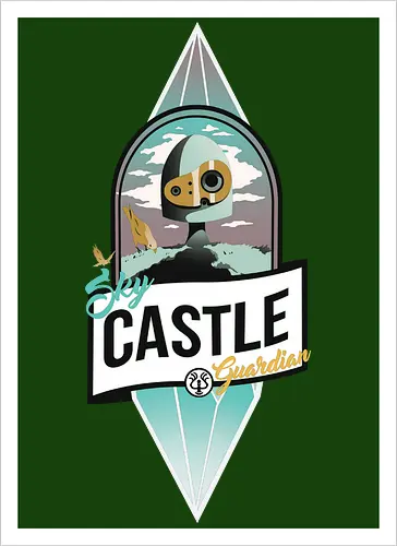 Sky Castle Guardian - Laputa Das Schloss im Himmel