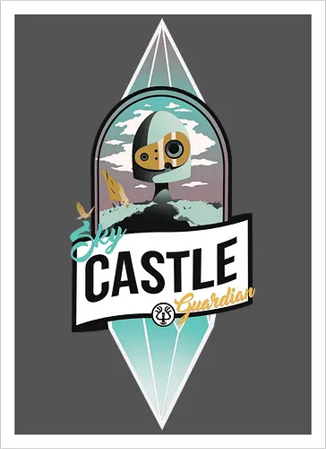 Sky Castle Guardian - Laputa Das Schloss im Himmel