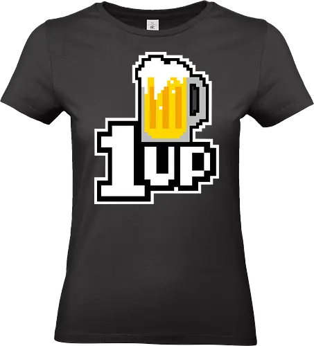 Extra beer - beer, St Patrick day, retro, vintage, mario, video games, drinks - Standard T-Shirt (Women)